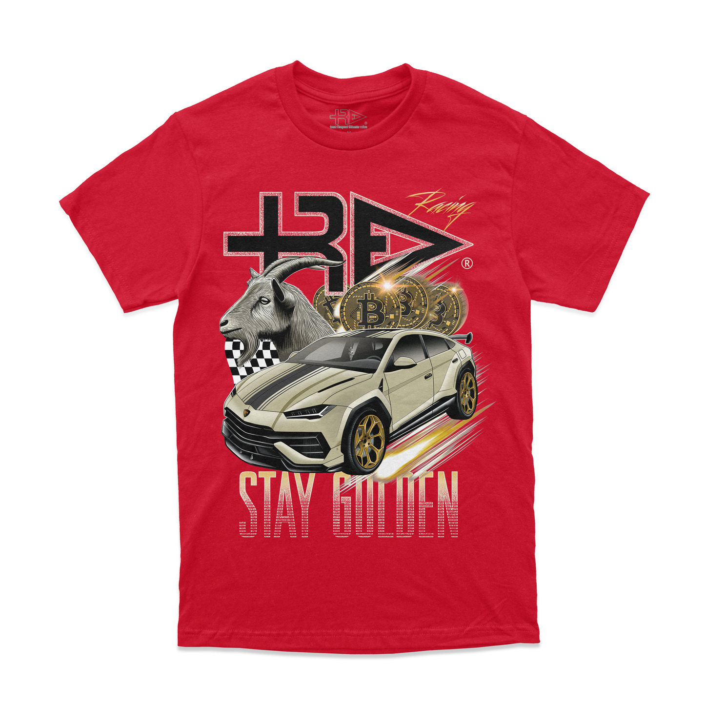 tREv “Stay Golden” Racing Tee