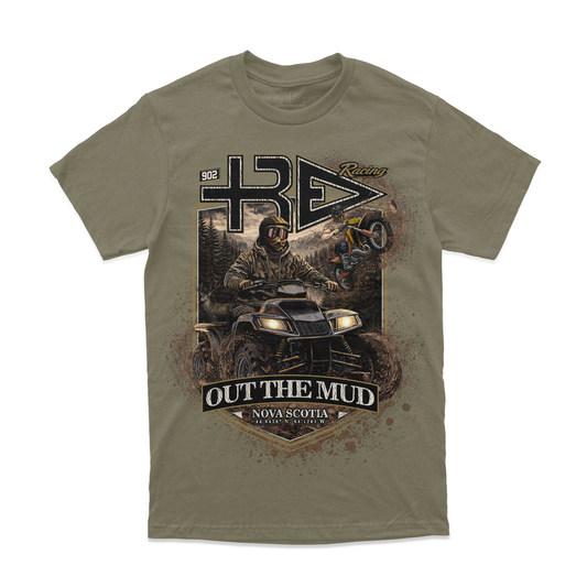 tREv “OUT THE MUD” Racing Tee (PRE-ORDER)