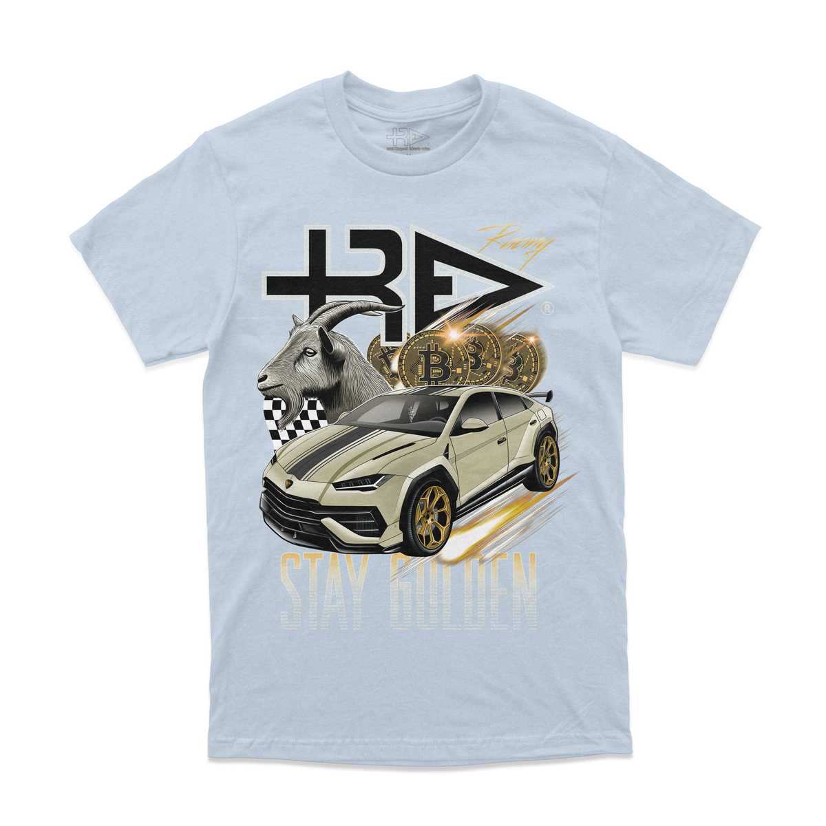 tREv “Stay Golden” Racing Tee